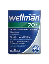 Vitabiotics Wellman 70+ Takviye Edici Gıda 30 Tablet