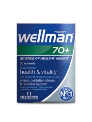 Vitabiotics Wellman 70+ Takviye Edici Gıda 30 Tablet