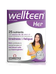 Vitabiotics Wellten Her Multivitamin ve Mineraller İçeren Takviye Edici Gıda 30 Tablet