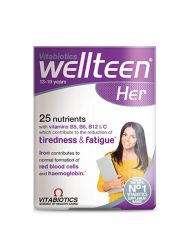 Vitabiotics Wellten Her Multivitamin ve Mineraller İçeren Takviye Edici Gıda 30 Tablet