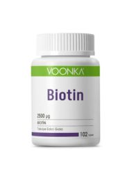 Voonka Biotin İçerikli Takviye Edici Gıda 102 Tablet