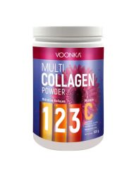 Voonka Multi Collagen Powder Hidrolize Kollajen Tip 1 2 3 Vitamin C 300 gr