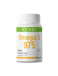 Voonka Omega 3 975 Takviye Edici Gıda 52 Yumuşak Kapsül