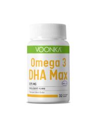 Voonka Omega 3 DHA Max Takviye Edici Gıda 32 Yumuşak Kapsül