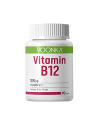 Voonka Vitamin B12 İçerikli Takviye Edici Gıda 90 Tablet