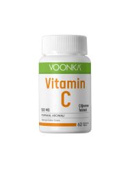 Voonka Vitamin C Portakal Aromalı 62 Çiğneme Tableti