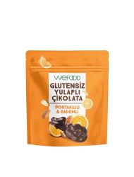 Wefood Glutensiz Yulaflı Çikolata Portakallı & Bademli 40 gr 3'lü