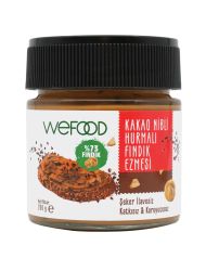 Wefood Kakao Nibli Hurmalı Fındık Ezmesi 200 gr