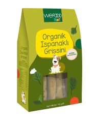 Wefood Kids Organik Ispanaklı Grissini 40 gr 3'lü