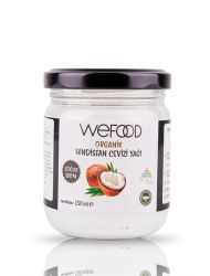 Wefood Organik Hindistan Cevizi Yağı 150 ml 2'li(Organik Sertifikalı, Soğuk Sıkım)