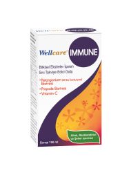 Wellcare Immune Sıvı Takviye Edici Gıda 150 ml