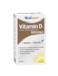 Wellcare Vitamin D3 Intense Takviye Edici Gıda 12 ml