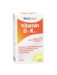 Wellcare Wellcare Vitamin D3 K2 12 ml