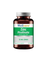 Wellcare Zinc Picolinate Takviye Edici Gıda 60 Tablet