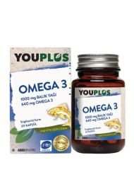 YouPlus Daily 1000 mg Omega-3 30 Kapsül