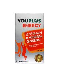 Youplus Energy Vitamin ve Mineral Kompleksi 30 Tablet