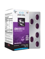 Zade Vital Çörek Otu Yağı Blister 60 Kapsül