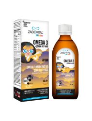 Zade Vital Miniza Omega 3-Çörek Otu Yağı İçerikli Sıvı Takviye Edici Gıda 150 ml