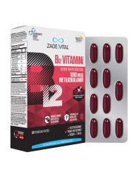 Zade Vital Vitamin B12 30 Yumuşak Kapsül
