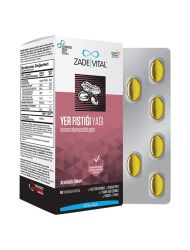 Zade Vital Yer Fıstığı Yağı 60 Yumuşak Kutu Kapsül